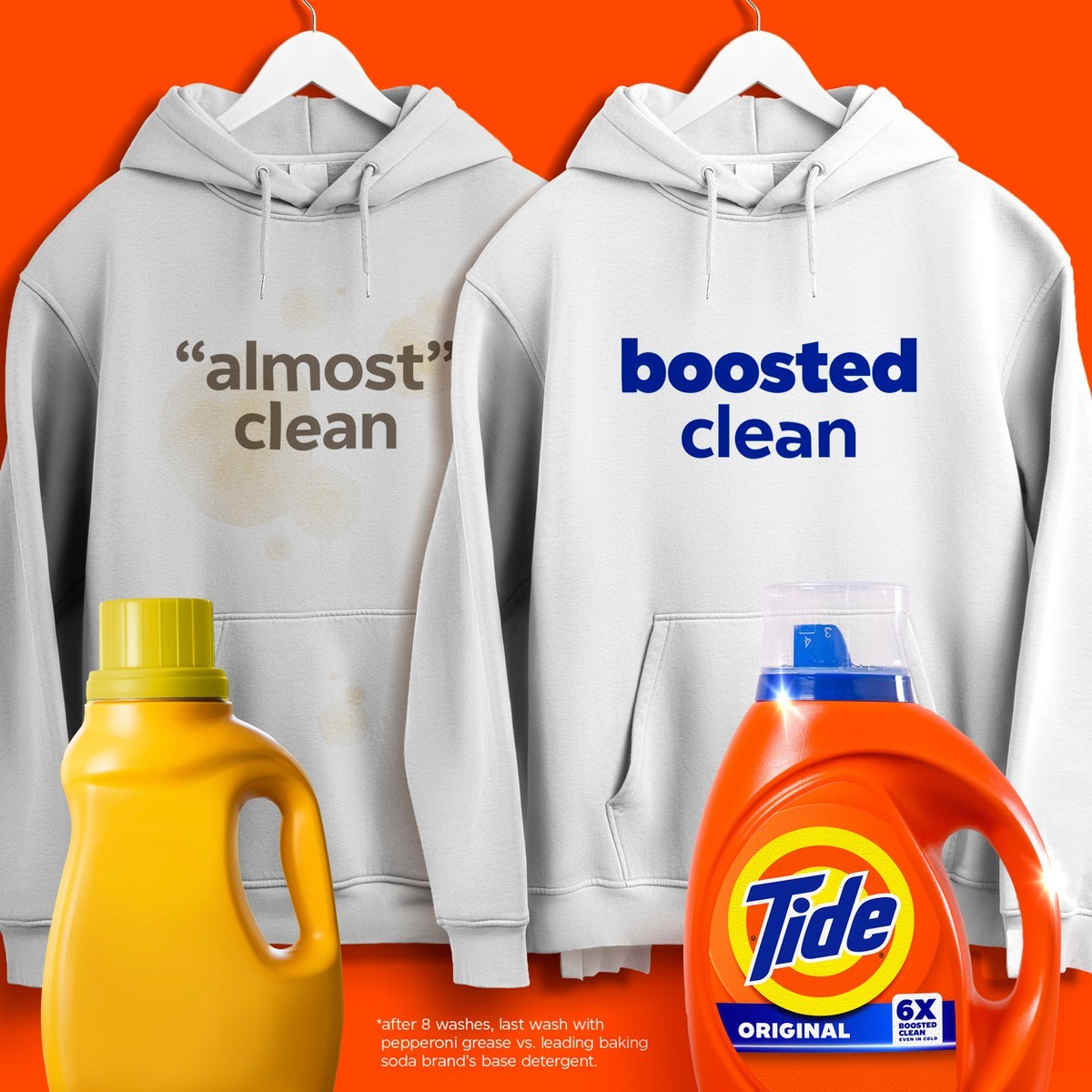 Tide Original HE Deep Cleaning Concentrated Detergent Soap 64 Loads – 80 fl oz
