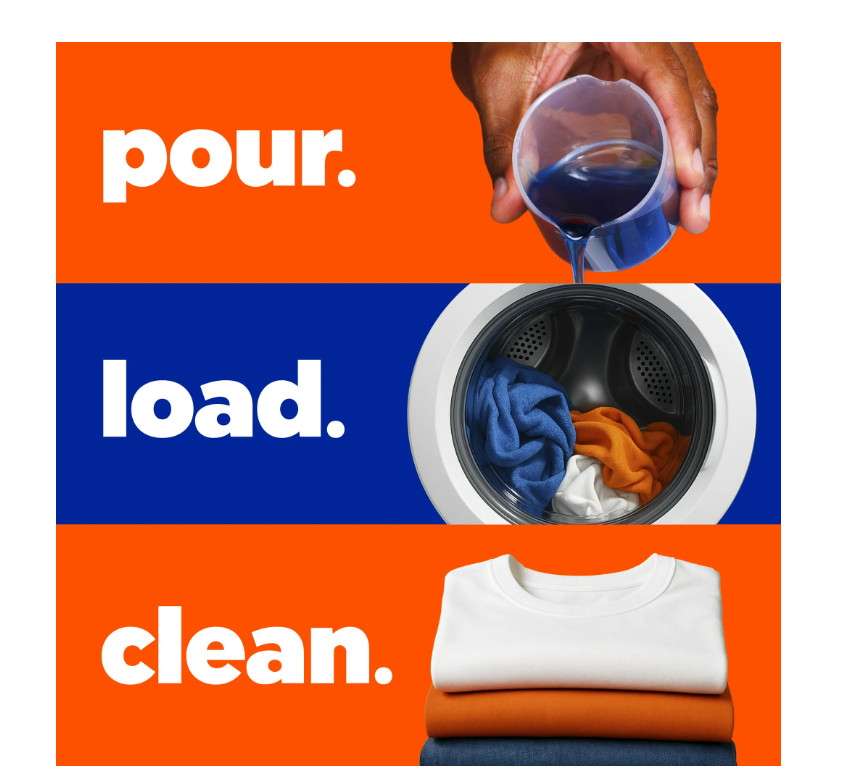 Tide Laundry Detergent Liquid, Original Scent, 132 fl oz, 100 Loads, HE Compatib