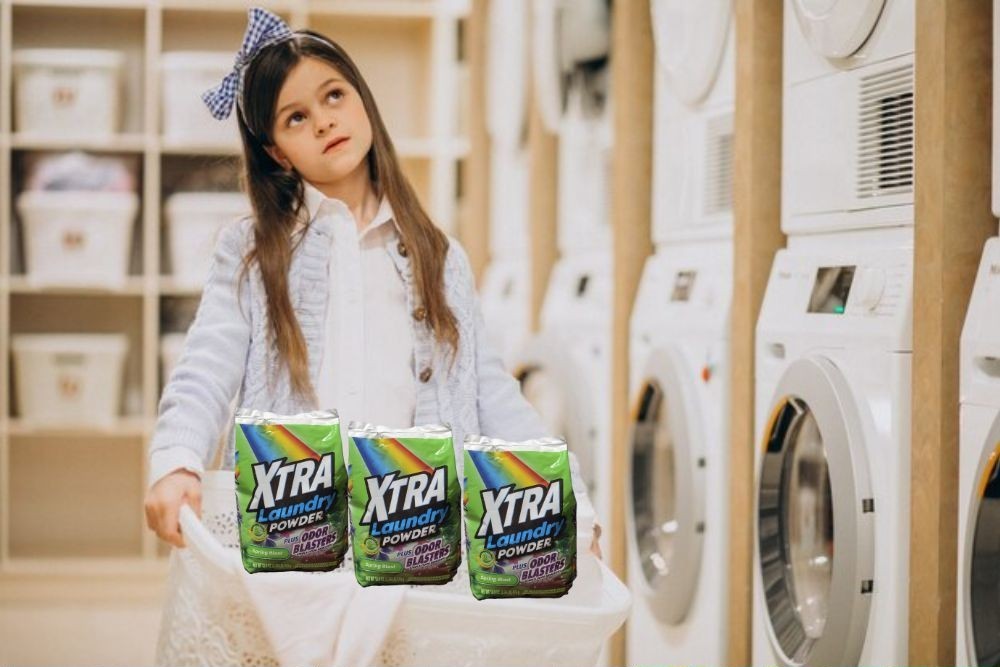 Xtra Laundry Powder Detergent Spring Blast – Three 16.9oz Bags