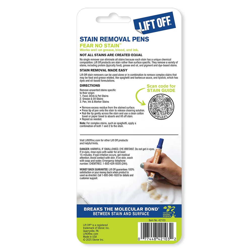 Lift Off – Stain Remover Pens (3 pack)
