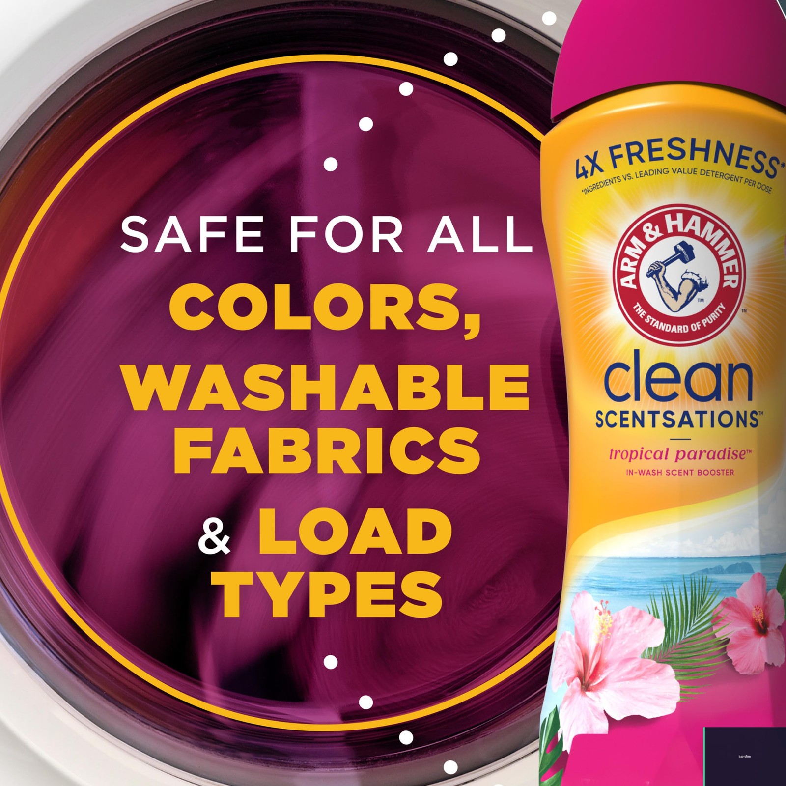 Laundry Scent Booster, Tropical Paradise Scent, 24 oz, HE Compatible