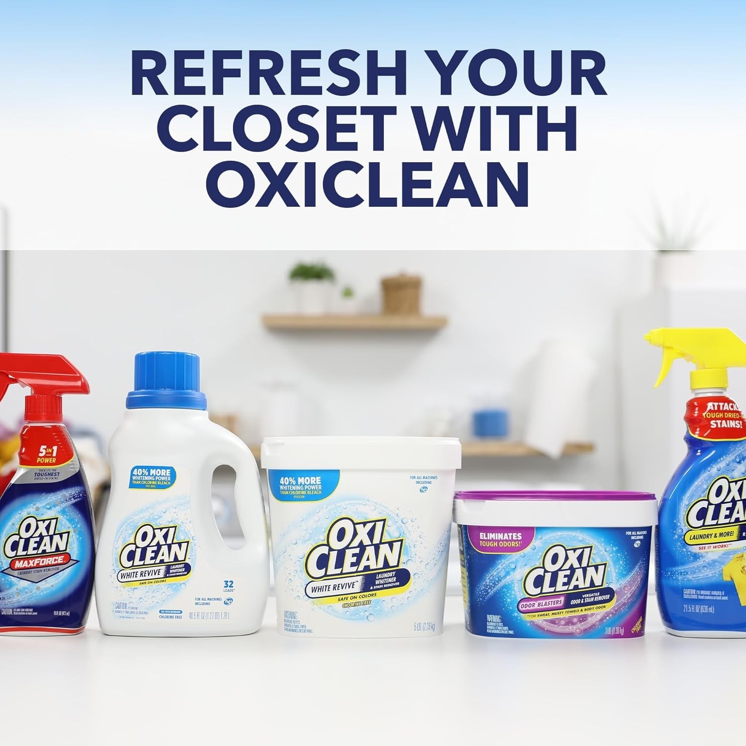 24 Count White Revive Laundry Whitener & Stain Remover Paks – Chlorine Free