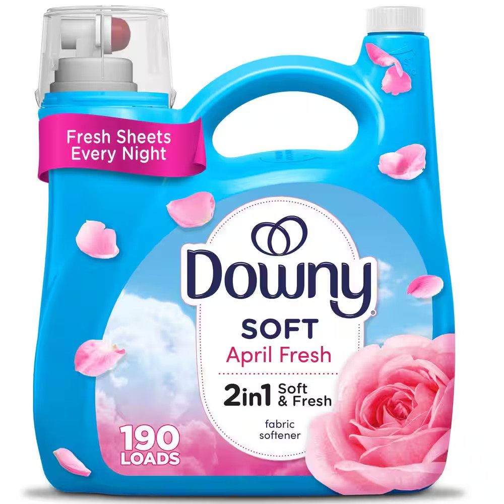 Ultra April Fresh Scent Liquid Fabric Softener, 190-Loads, 140 Fl. Oz.
