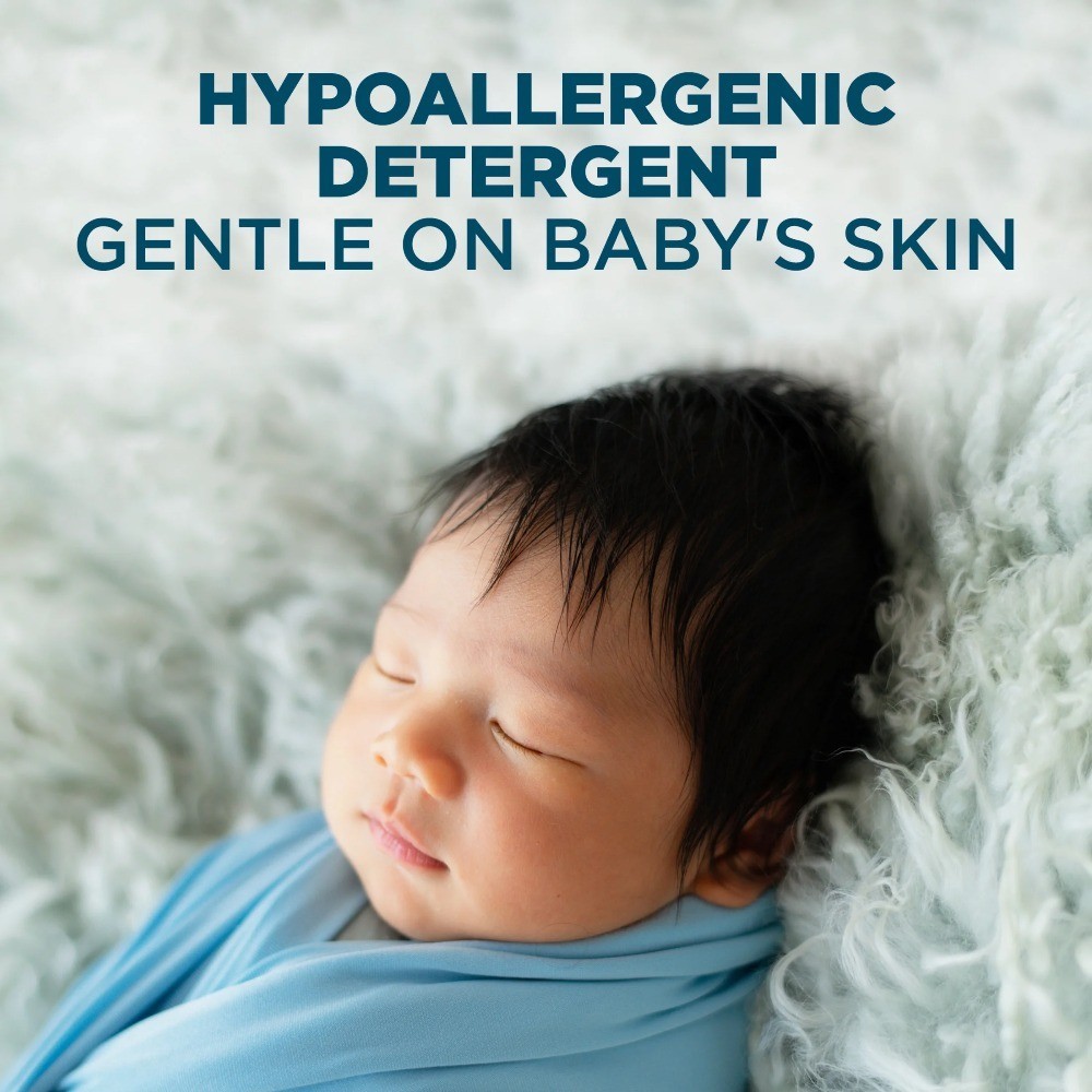 Baby Hypoallergenic Liquid Laundry Detergent, 77 loads 100.5 fl oz