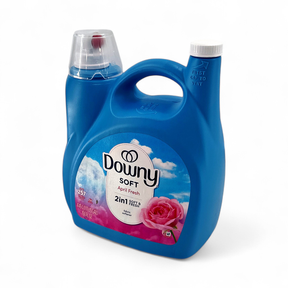Downy Soft & Fresh Liquid Fabric Softener 2in1 April Fresh 257 loads, 150 fl oz