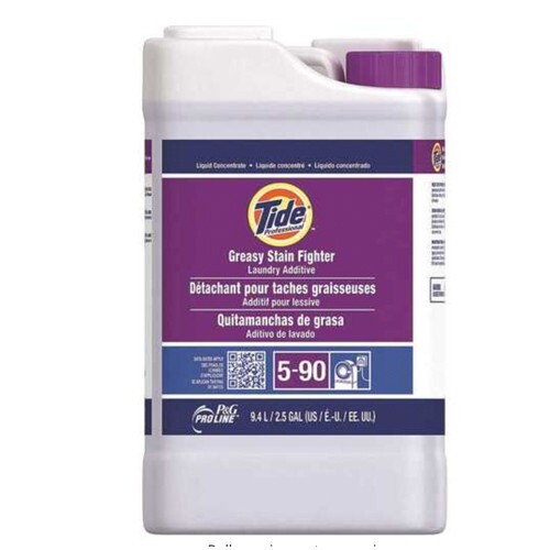 Tide Professional Greasy Stain Fighter 2.5 gal Laundry Additive 5-90 Concentrate