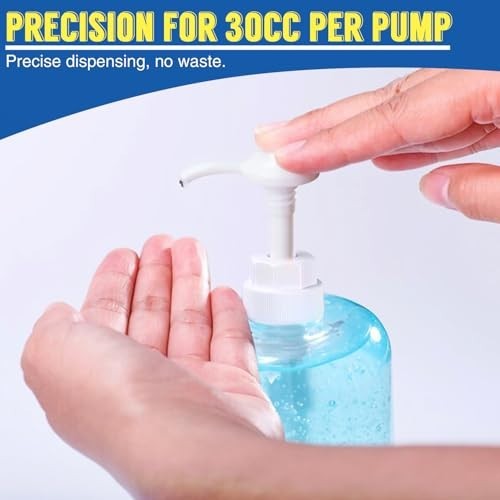 2 Pack 5 Gallon Pump Dispenser 1oz Pump for Large Gallon Bucket with 50cm Extend