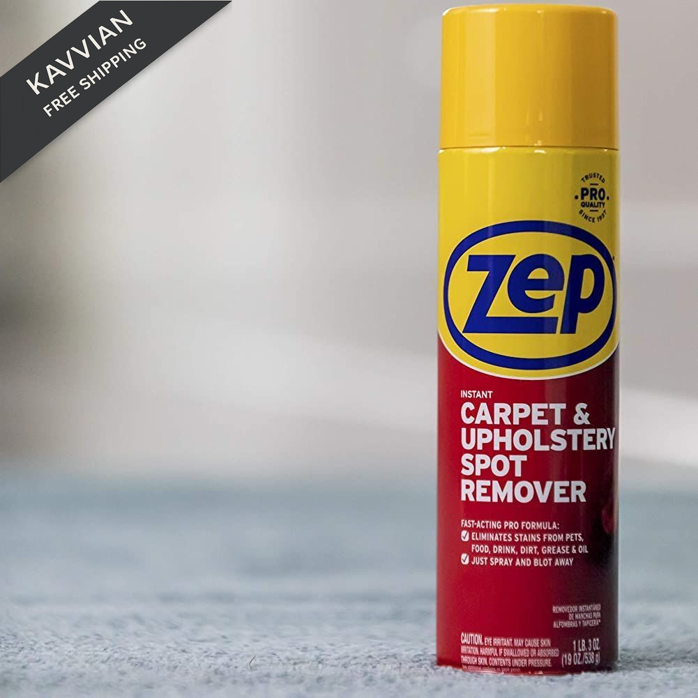 ZEP ZUSPOT19 Instant Spot and Stain Remover, 19 oz 19 Fl Oz (Pack of 1), White