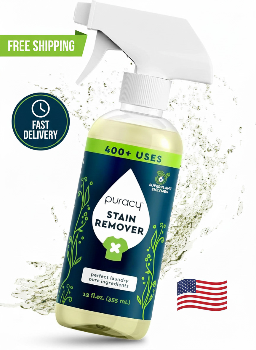 Puracy Stain Remover Spray Mold Mildew Iron Remove Prevent Rust Stains Laundry