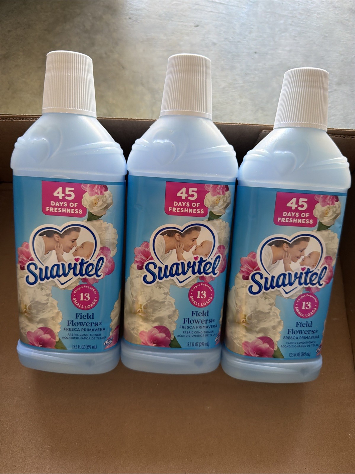 suavitel fabric Field Flowers Scent 13.5 Fl Oz