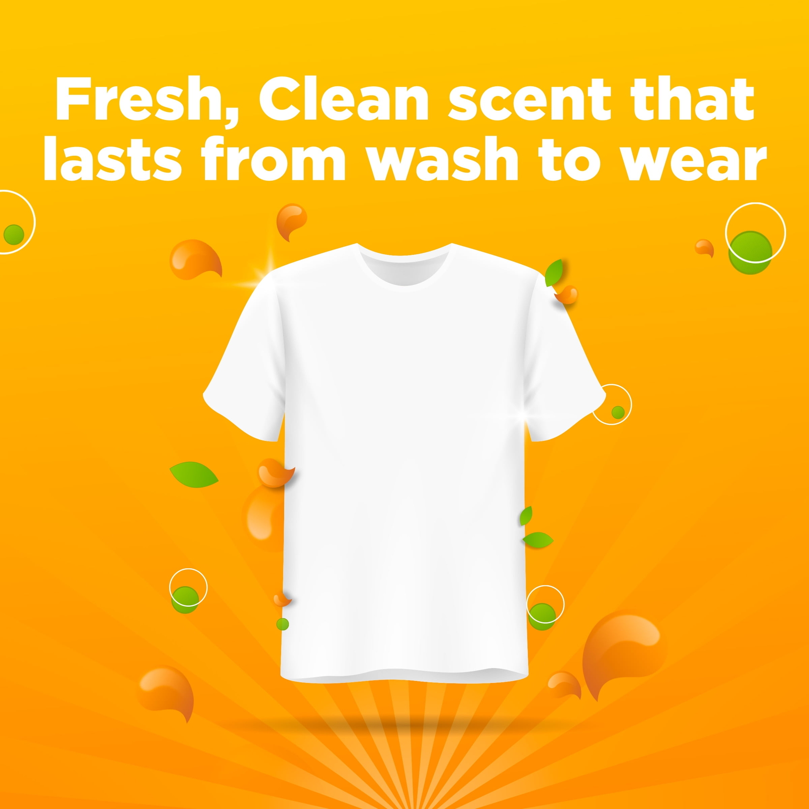 Ultimate Fresh Laundry Detergent, Original Clean, 154 fl oz, 107 Loads
