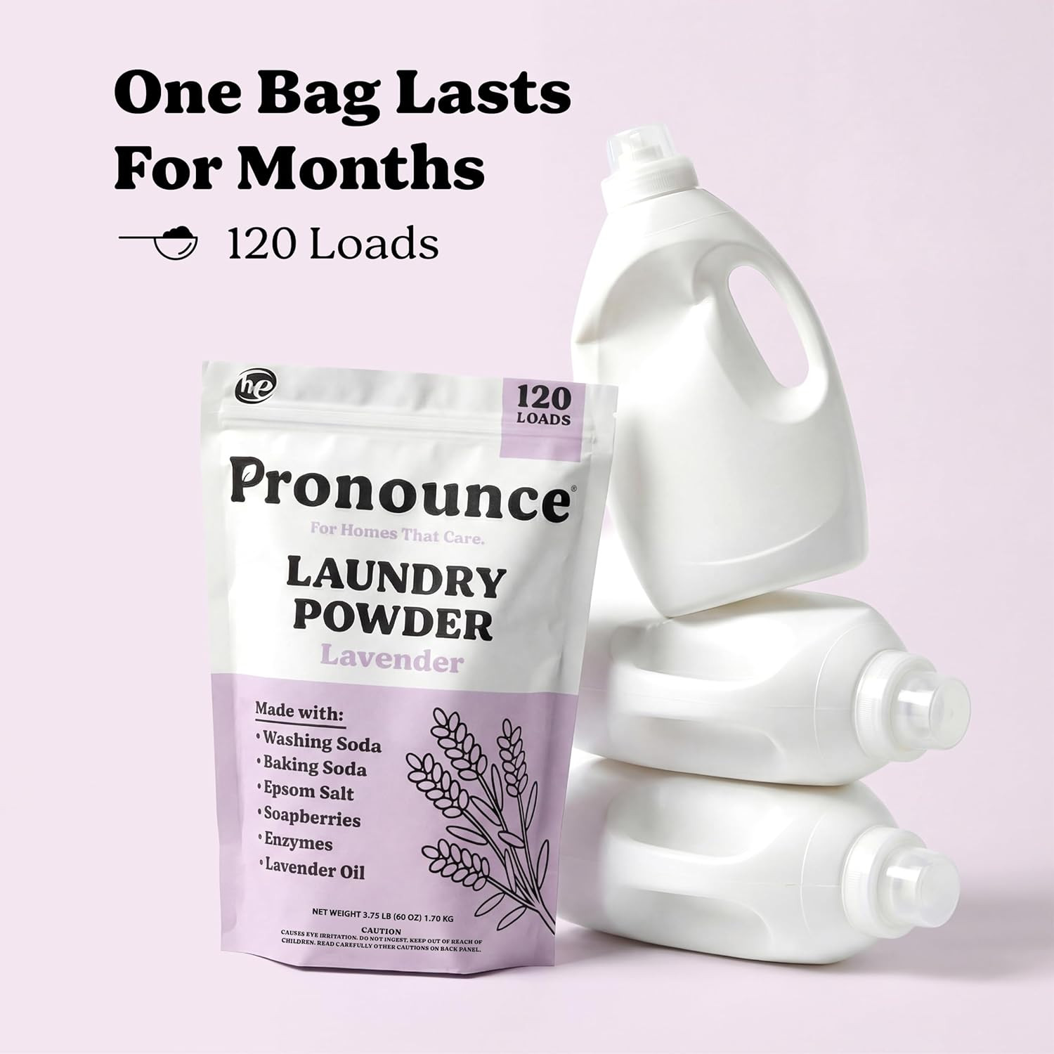 Laundry Detergent Powder Alternative | Cleaner Ingredients. Safer for Sensitive