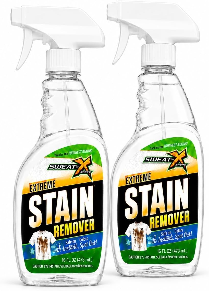 Powerful All-Purpose Stain Treater – 16 oz 2 Bottles, Biodegradable & Non-Toxic