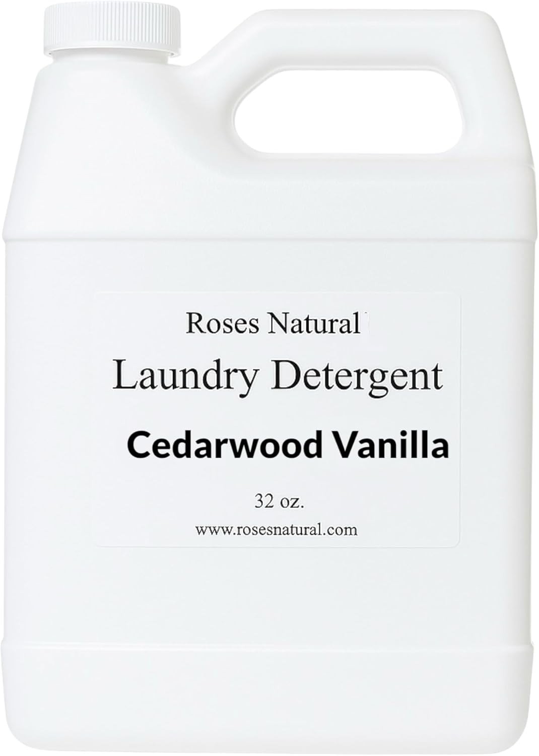 Cedarwood Vanilla Plant-Based Liquid Laundry Detergent, 32 Fl Oz, HE Compatible
