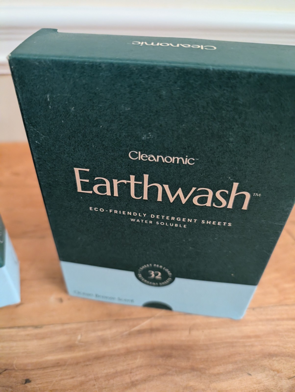 Cleanomic Set of 2 Earthwash Eco-Friendly Detergent Sheets 32 Load Ocean Breeze