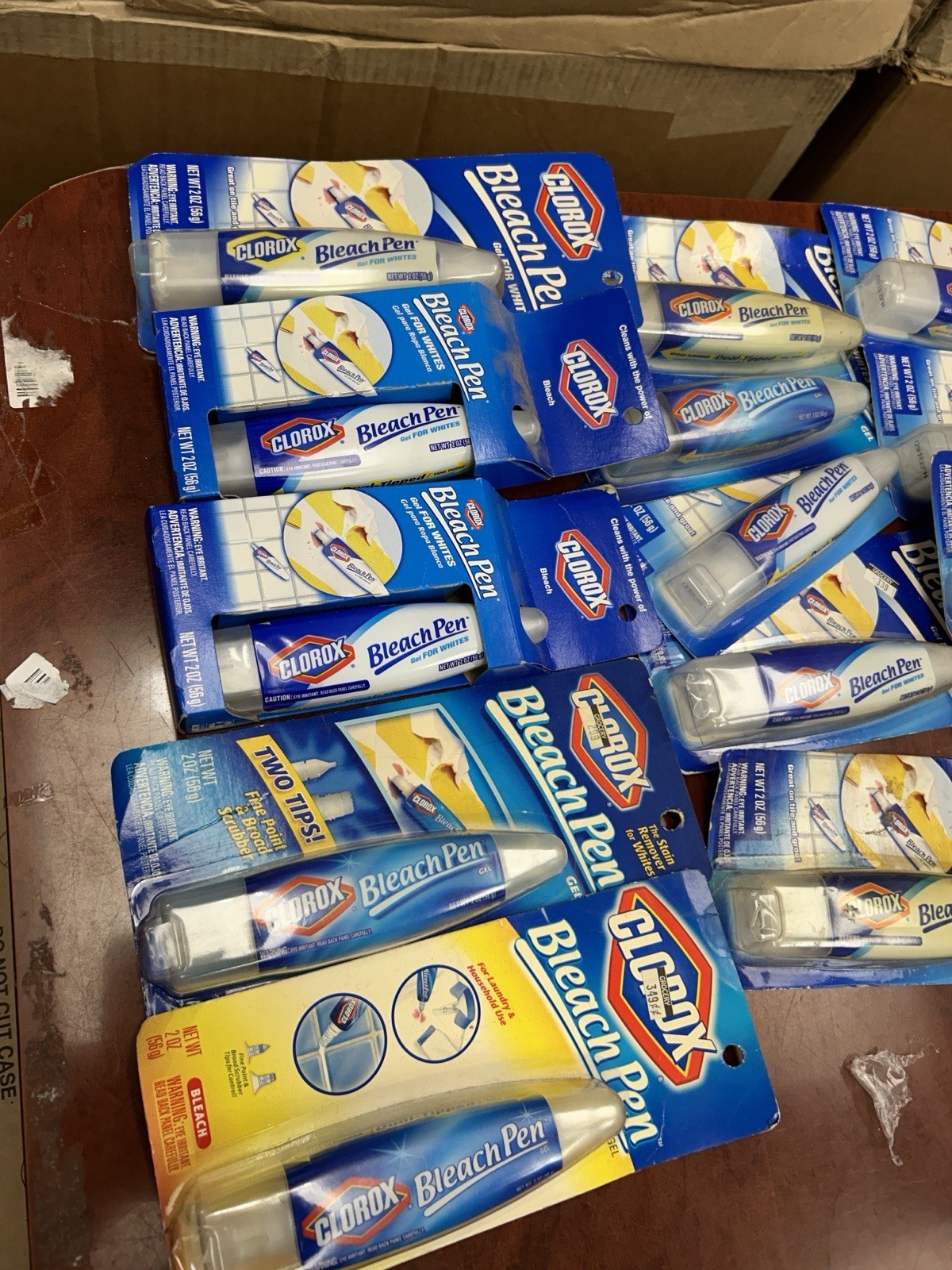 LOT Of 20 Clorox Bleach Pen Gel For Whites Dual Tipped 2 Oz New ,OLD STOCK