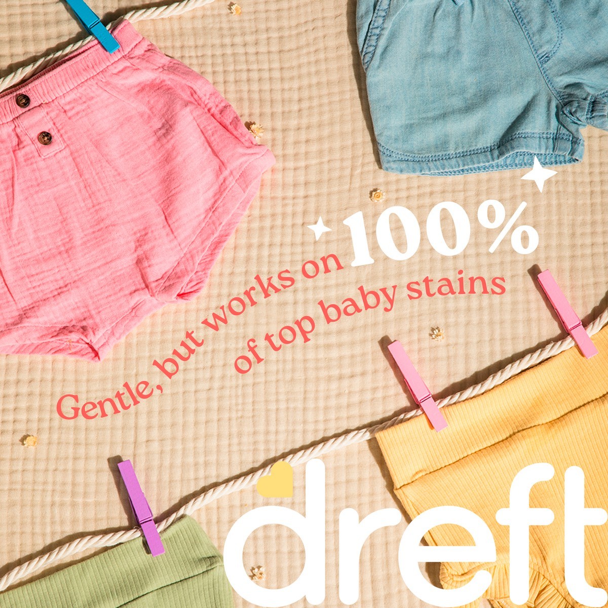 Dreft Original Stage 1: Newborn HE Liquid Laundry Detergent 64 Loads – 84 fl oz