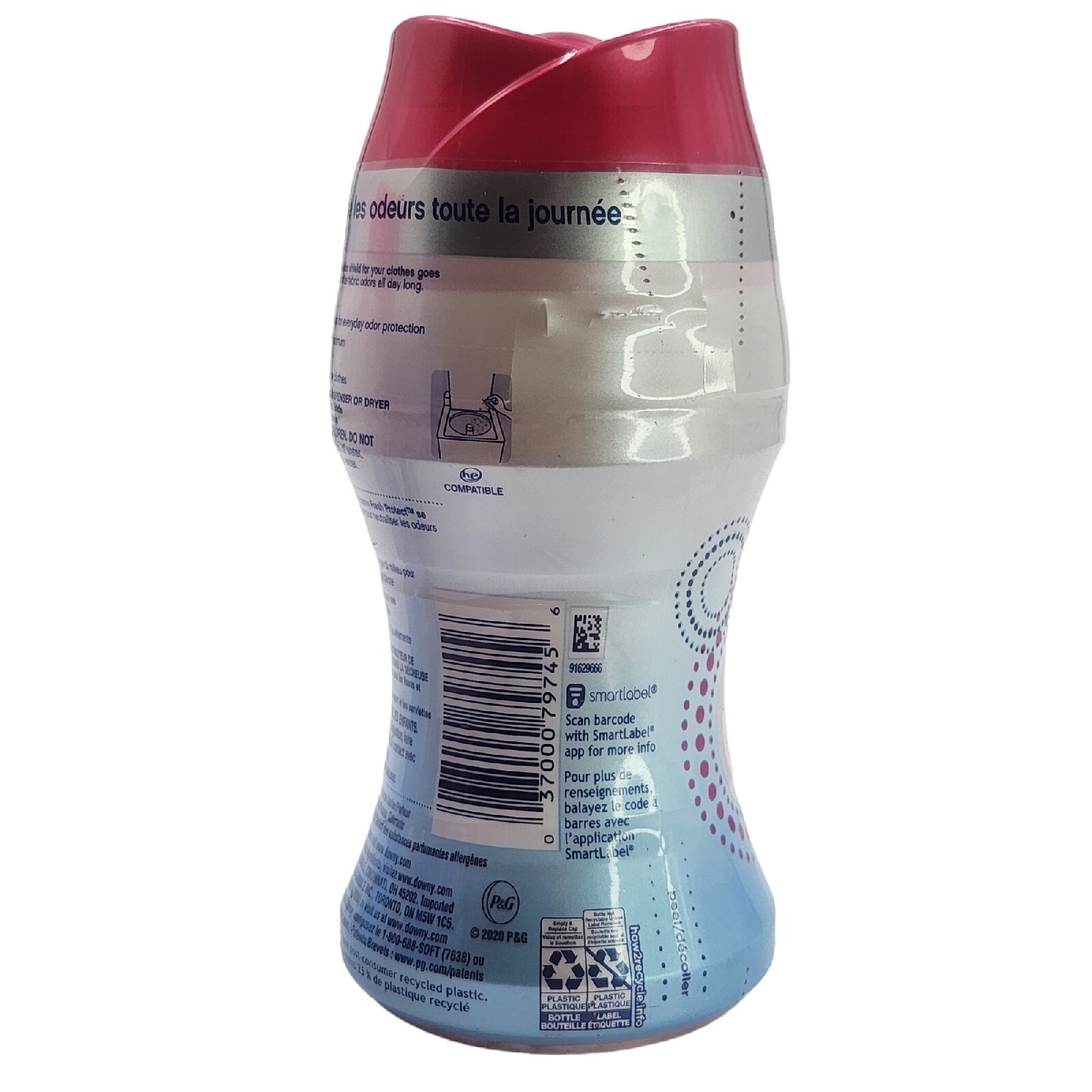 2 Downy Fresh Protect In Wash Beads April Fresh with Febreze Odor Defense 4.3 oz