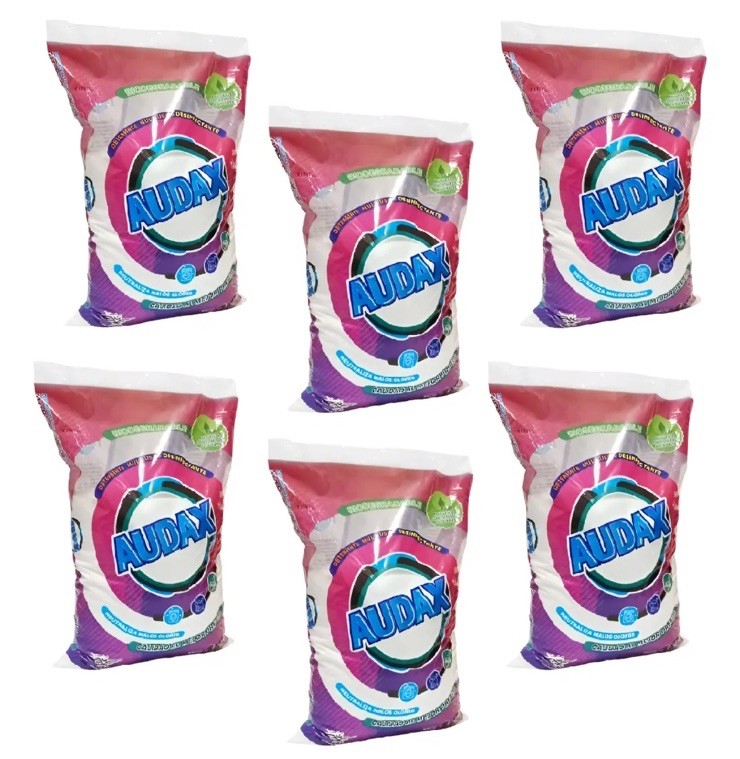 6 Pck Detergente En Polvo Audax De 1 Kg C/U laundry Detergen