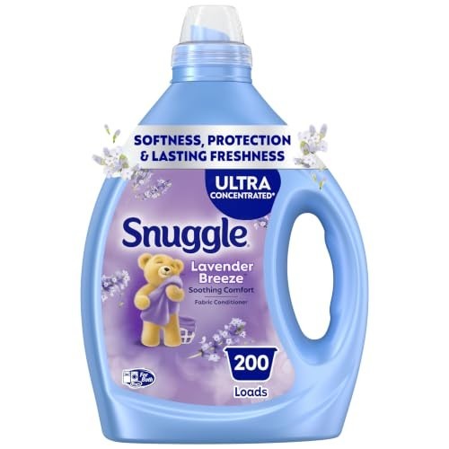 Liquid Fabric Softener Ultra Concentrated 80oz 188 Loads Lavender Breeze HE