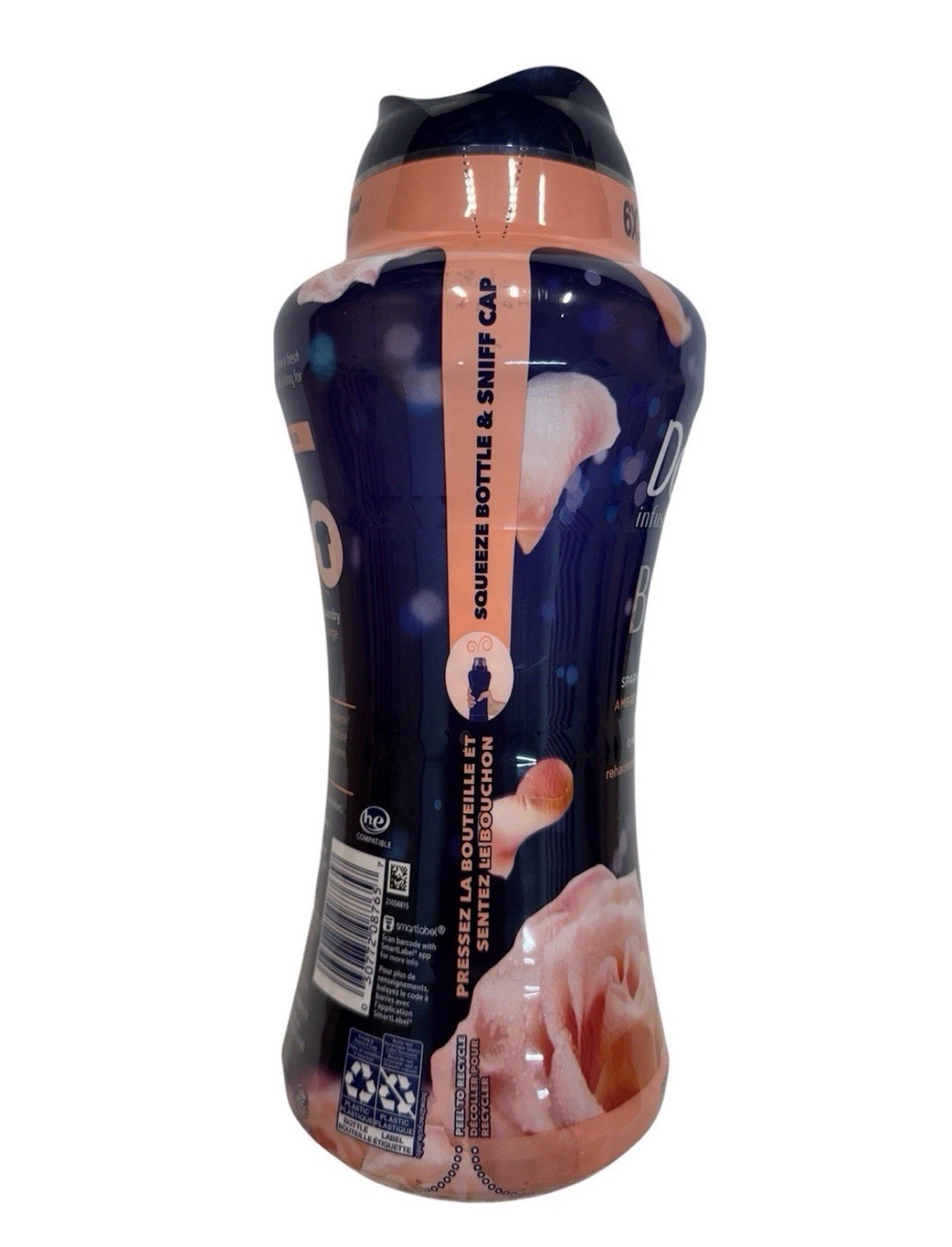 2 Pack – 24 Oz Downy Infusions Bliss Sparkling Amber & Rose Scent Booster Beads
