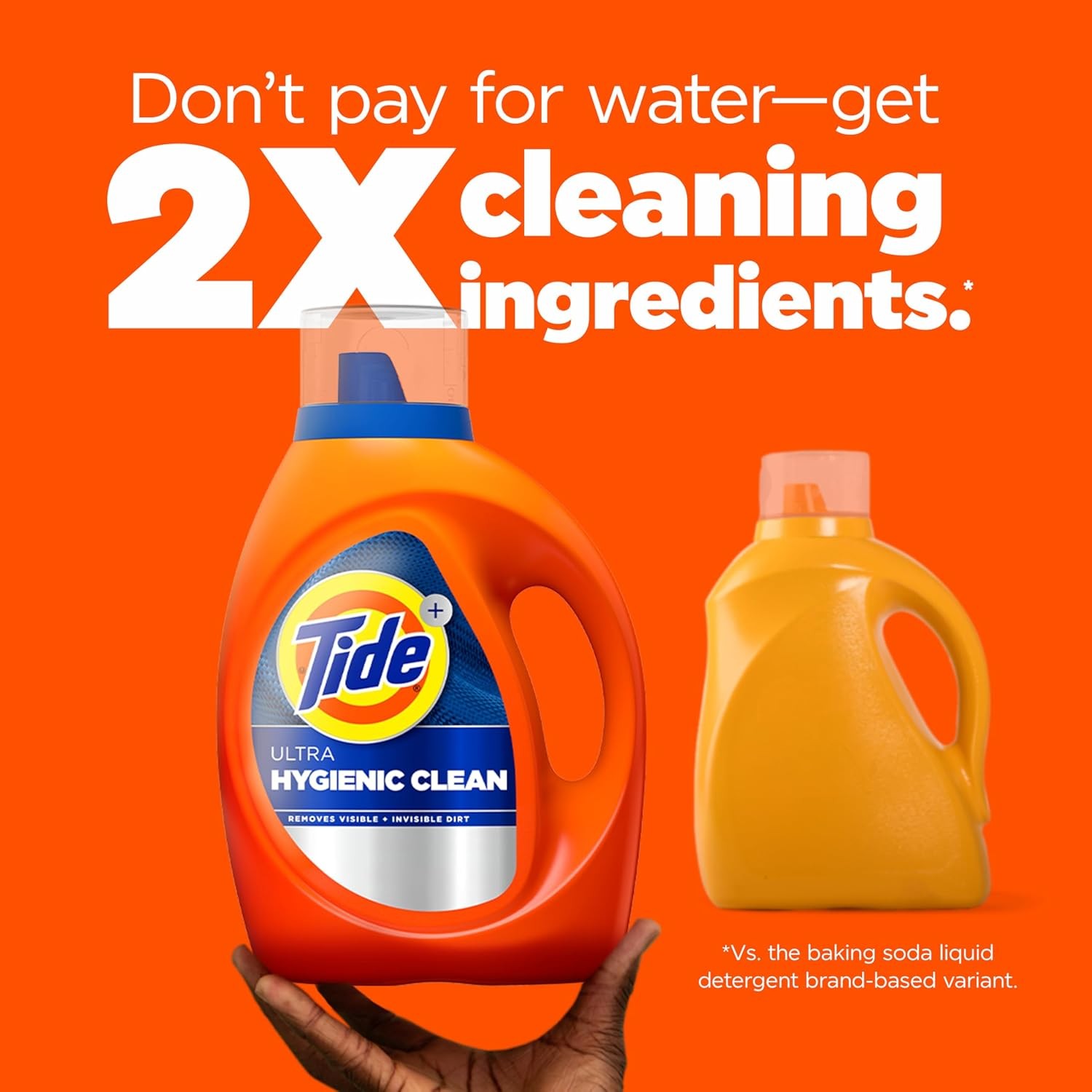 Ultra Hygienic Clean Liquid Laundry Detergent, Original Scent, 132 Fl Oz, 94 Loa