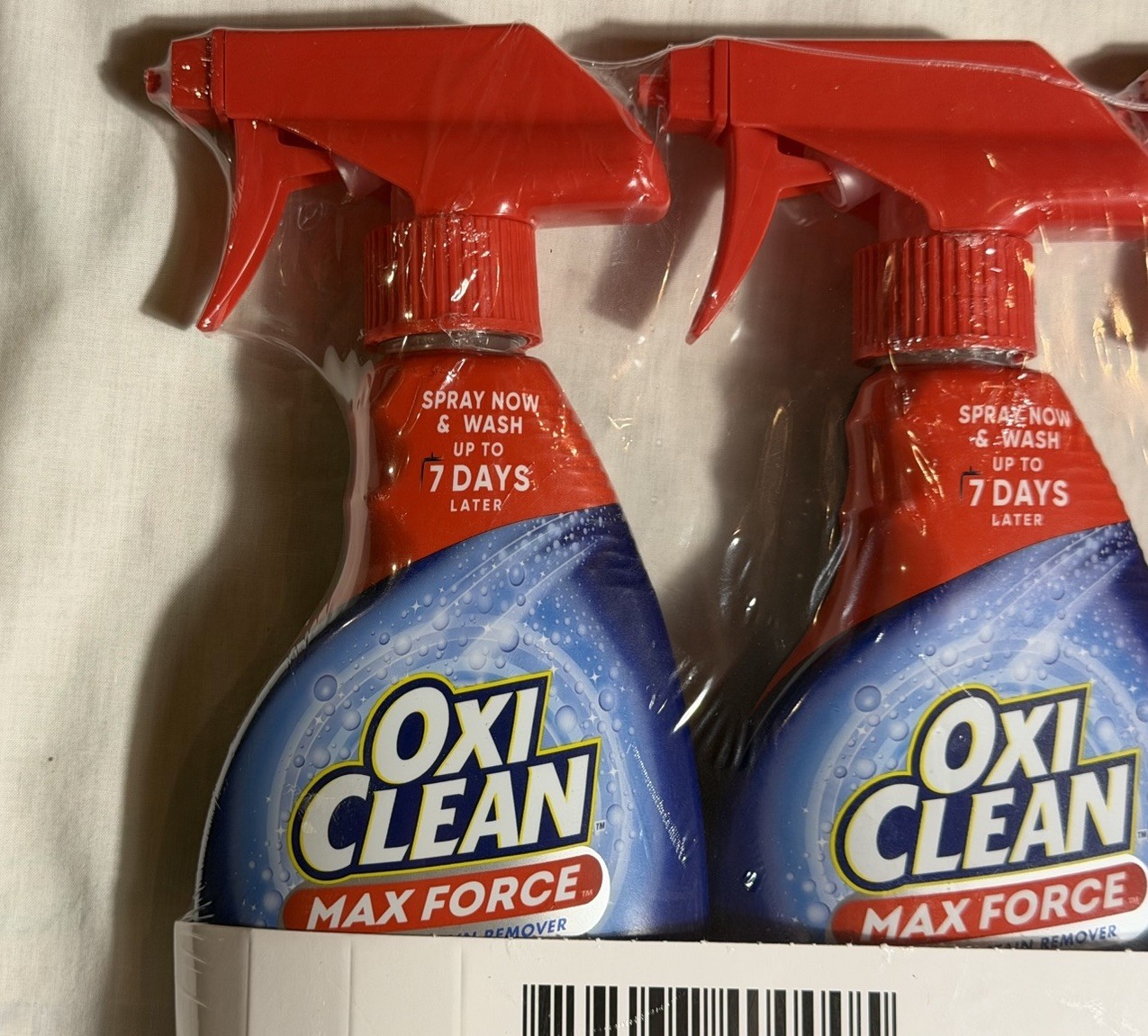 OxiClean Max Force Laundry Stain Remover Spray 12 fl oz 3 Pack New Sealed