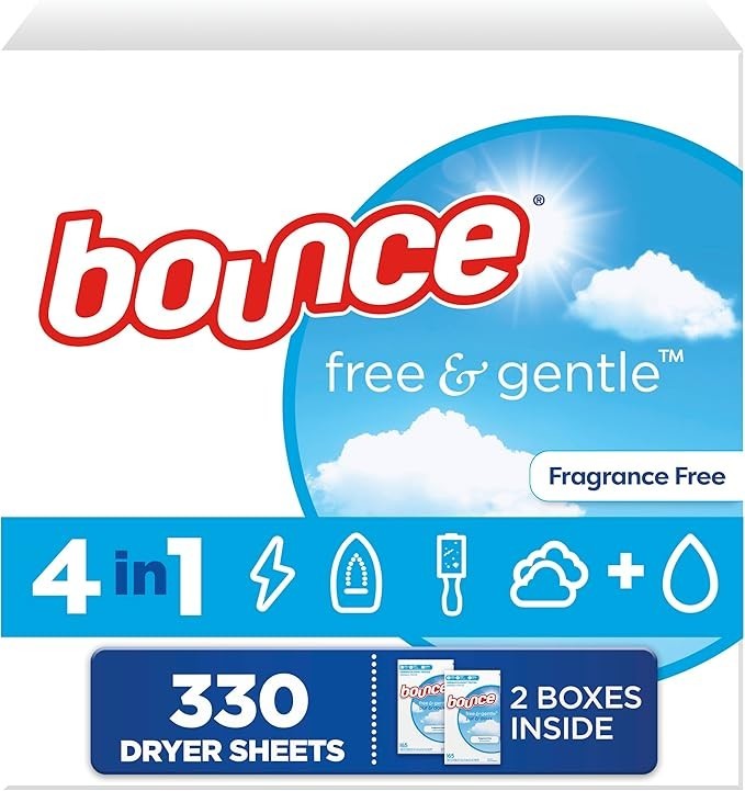 Free And Gentle Dryer Sheets For Sensitive Skin, Hypoallergenic, Free Of Dyes…