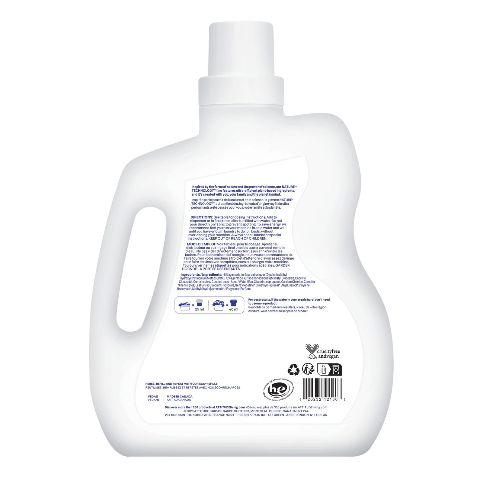 High Performance Fabric Softener Wildflower Fragrance 67.6 Fl Oz 80 Loads