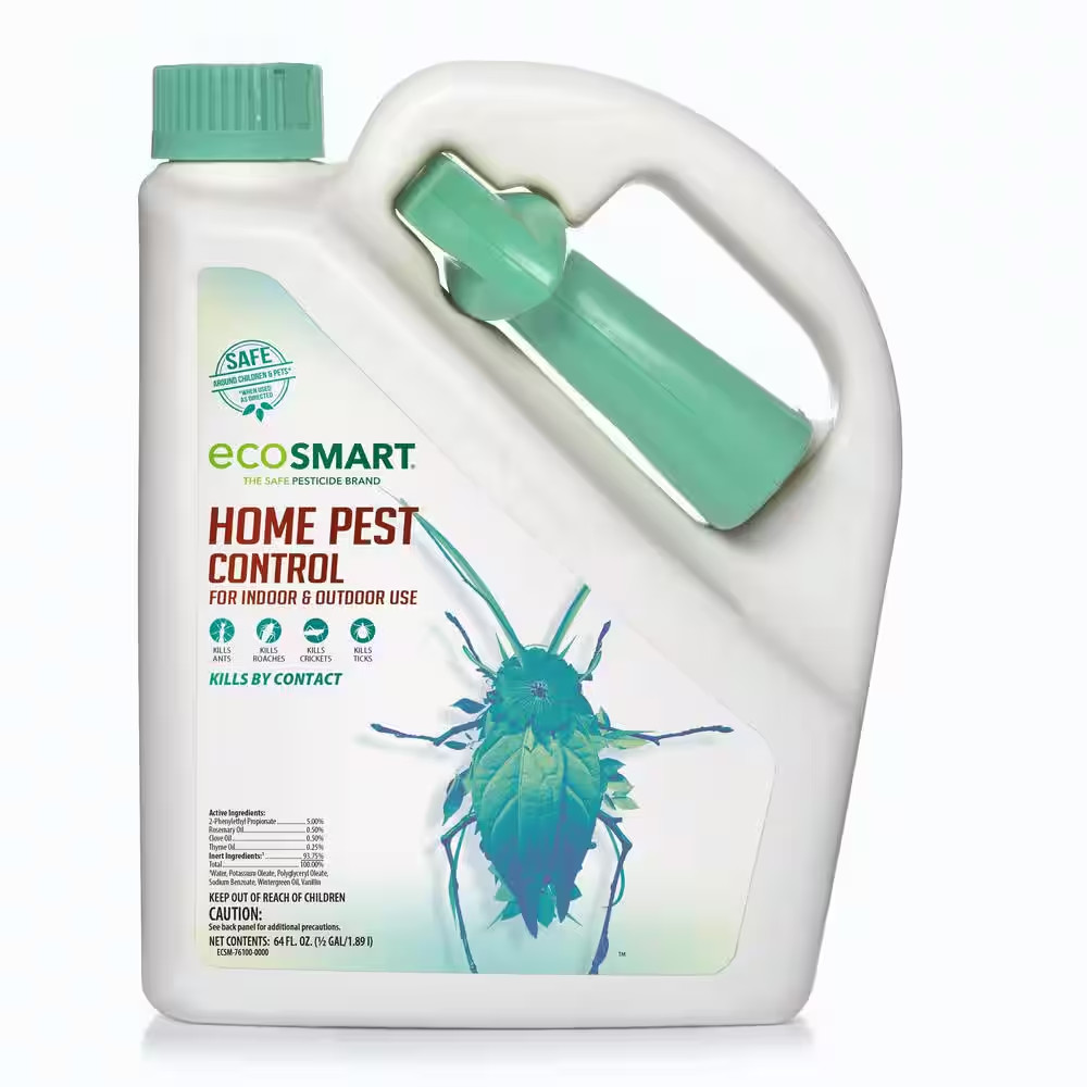 64 Oz. Natural Home Pest Control with Plant-Based Essential Oils Indoor/Outdoor