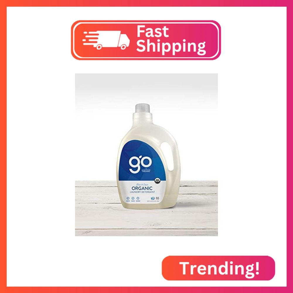 Go by Greenshield Organic Laundry Detergent, Free & Clear, USDA Certified Organi