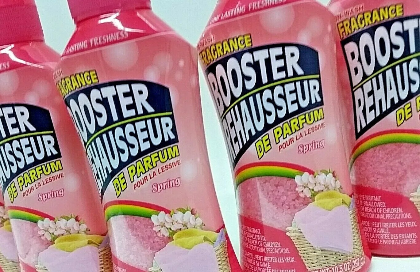 ( LOT 4 ) In-Wash SPRING Fragrance Booster Rehausseur, BRAND NEW 10.5 oz Each