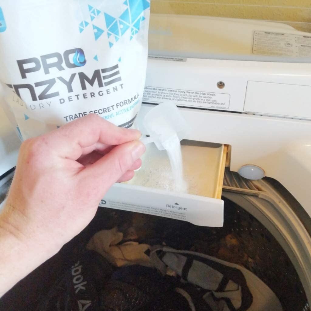 Pro-Enzyme Laundry Detergent Powder Proprietary Active Enzyme Destroy Odor 96 Ld