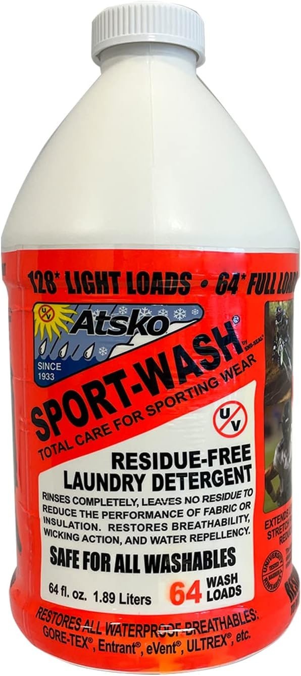 Biodegradable 64 Fl Oz Sno-Seal Sport Wash: Perfect for Active Lifestyles