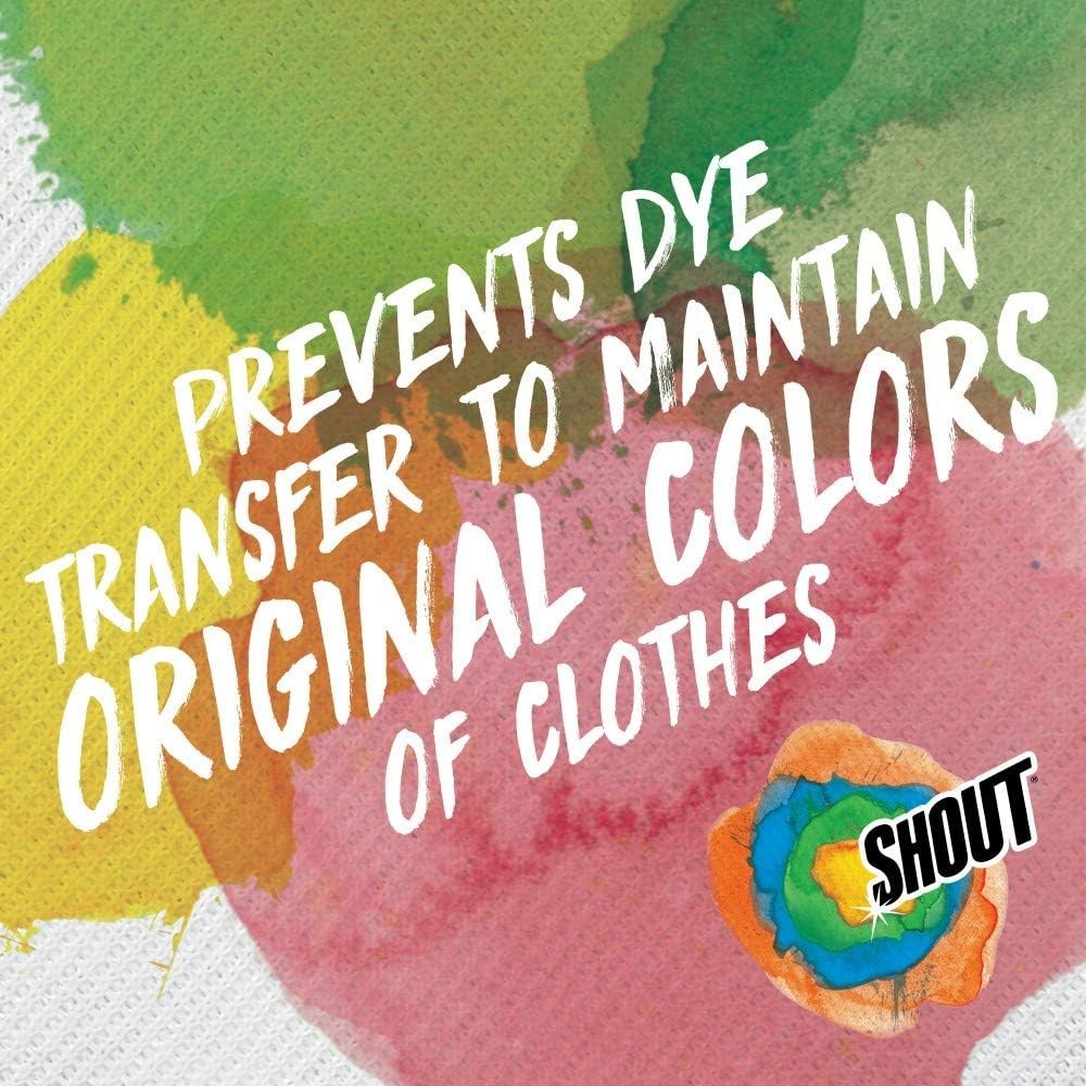 Shout Color Catchers 72 Count – Protect Clothing Colors & Save Laundry Time