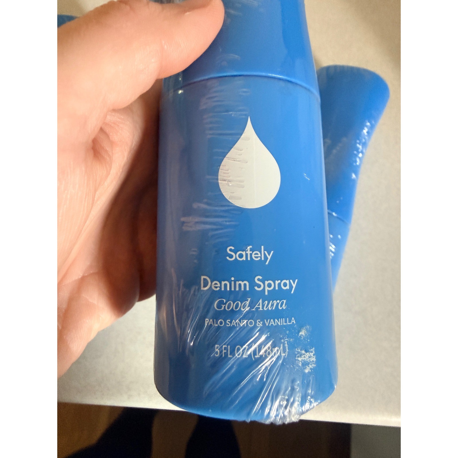 Lot of 3 Safely Denim Spray Good Aura Palo Santo & Vanilla 5 fl oz New Sealed