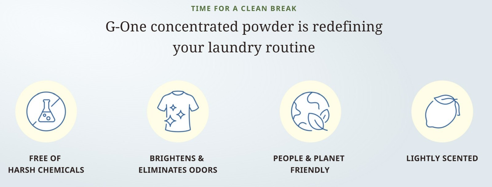 G-ONE Laundry Compound by NeoLife | Concentrated, Eco-Friendly, Eliminates Odors