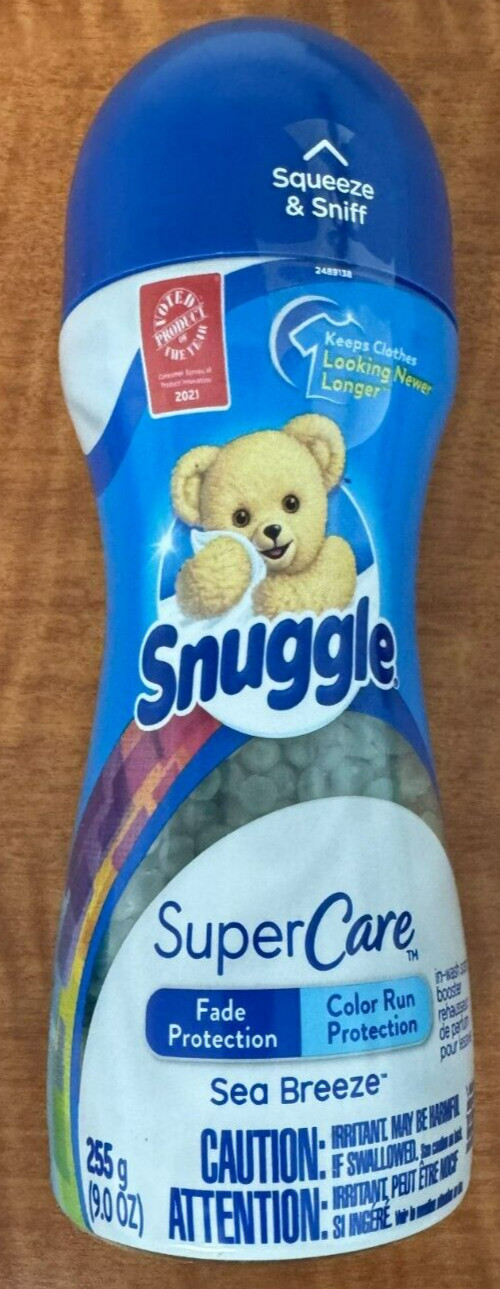Pack of 4 Snuggle Super Care Fade & Color Run Protection Sea Breeze 9oz Each New