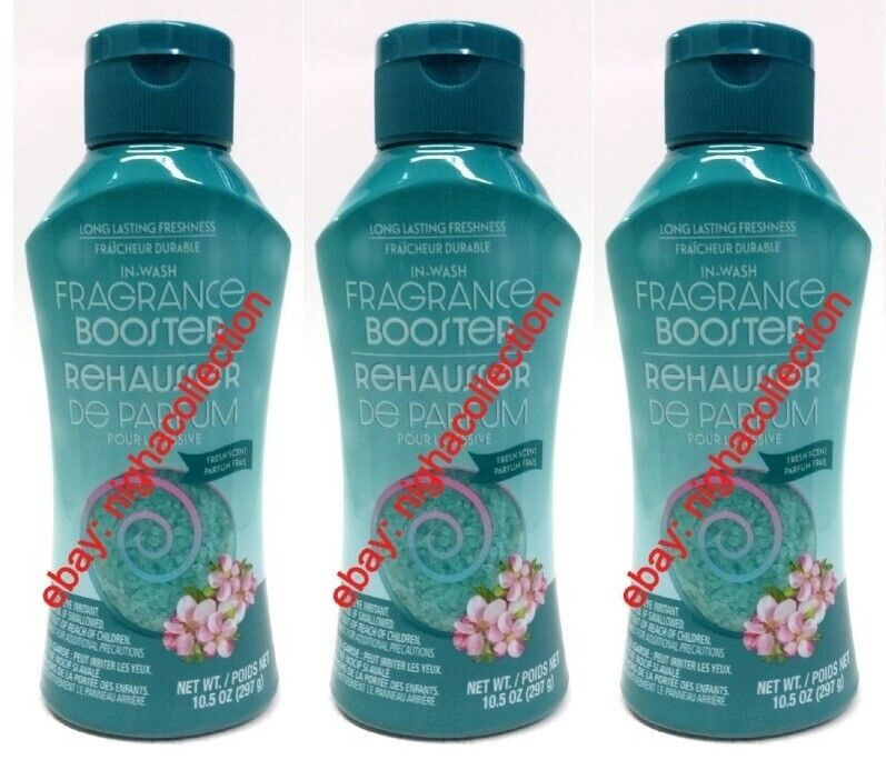 ( LOT 3 ) In-Wash Fragrance Booster Rehausseur, Fresh Scent New 10.5 oz Ea