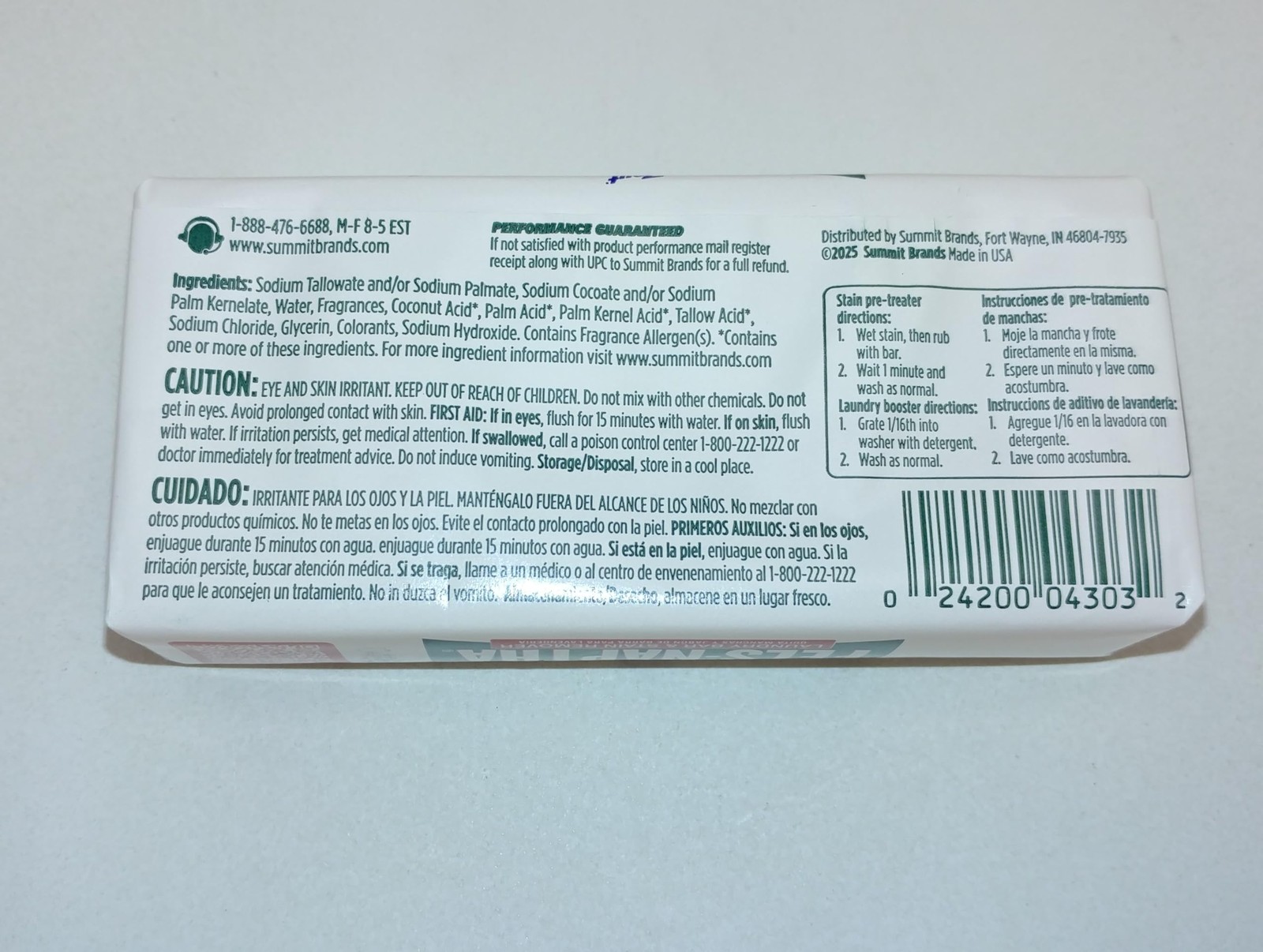 10 Bars Lot Of Zout Fels-Naptha Laundry Soap Bar & Stain Remover 5 Oz Ounce. …
