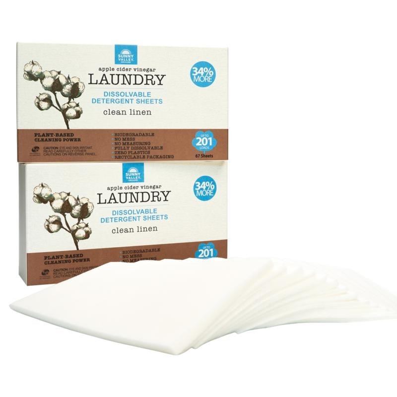 Sunny Valley Orchard 402-Load Dissolvable Laundry Sheets – Clean Linen