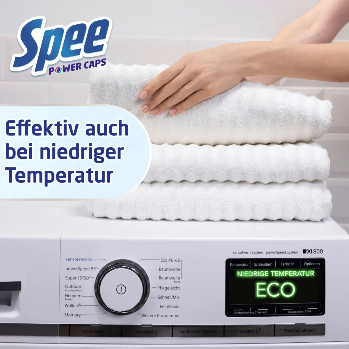 4X Spee 24H Deo Fresh Kick 4In1 Power Caps 18 WL Removes Odors 20 – 95°C
