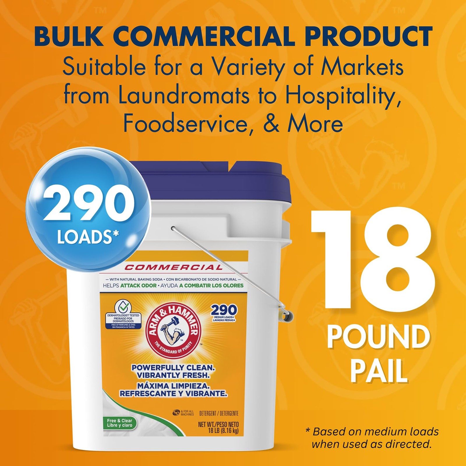 Arm Hammer Powder Laundry Detergent, Professional Soap for Washing Clothes, …