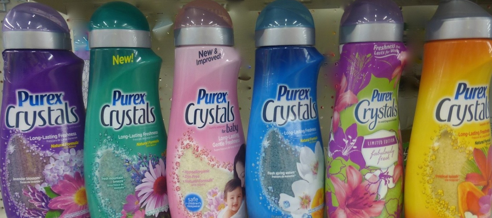 4 PUREX COMPLETE CRYSTALS SOFTENER LAUNDRY ENHANCER ~ SCENT CHOICES * CHOOSE ONE