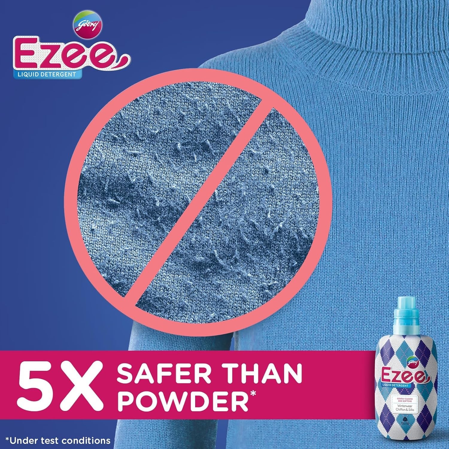 Godrej Ezee Liquid Detergent for Washing machine woolen clothes- 250g