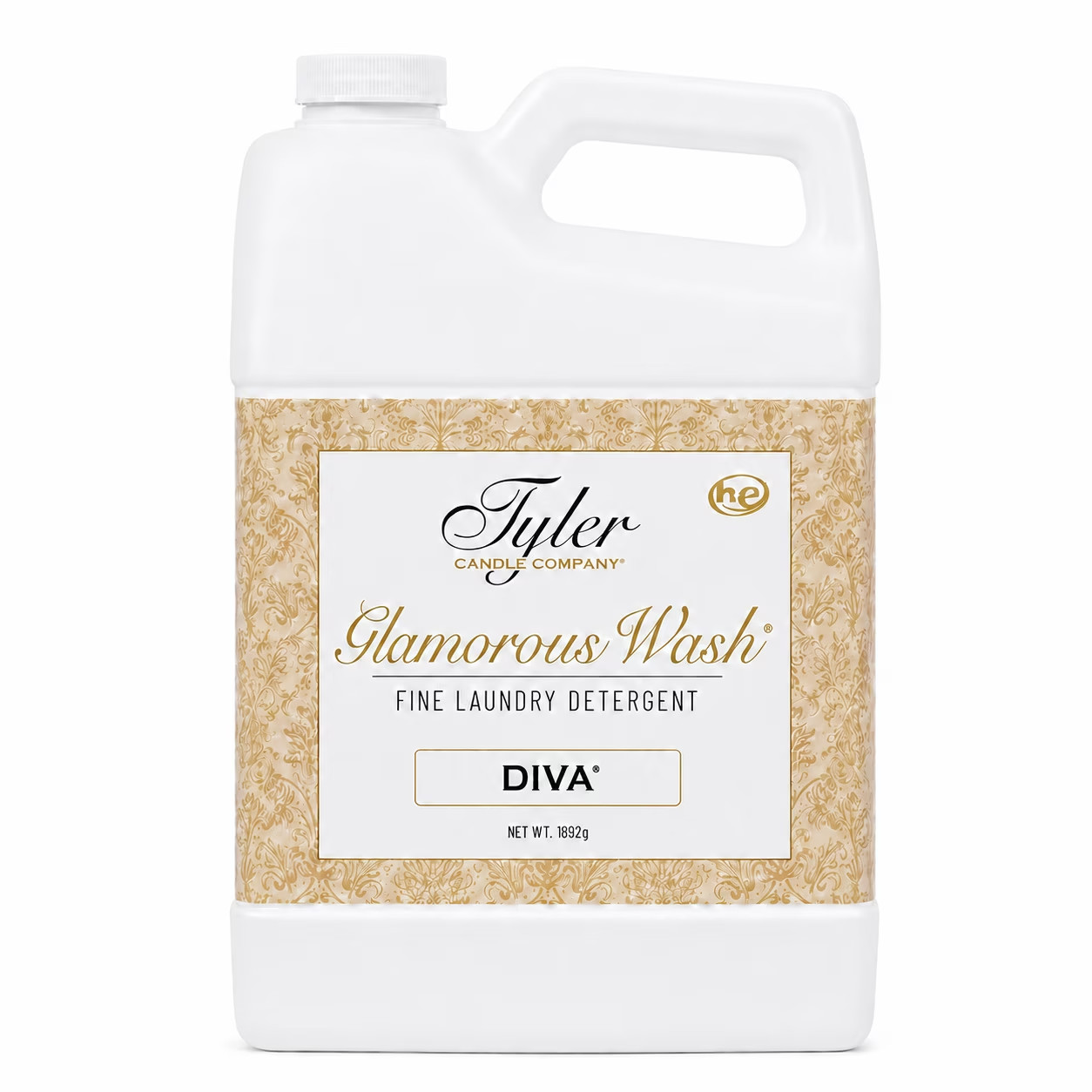 Tyler Candle Diva Glamorous Wash Liquid Laundry Detergent, 24 Loads, 64 fl oz