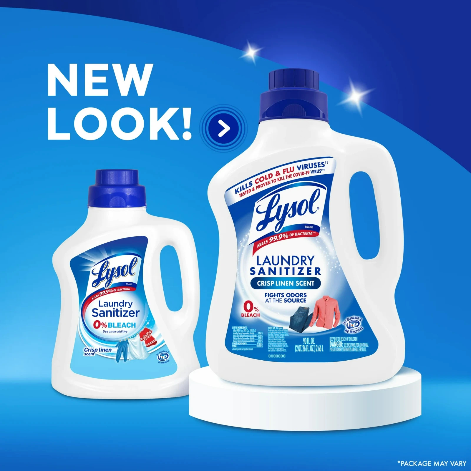 Disinfectant Laundry Sanitizer & Scent Booster, Laundry Detergent Additive, Colo