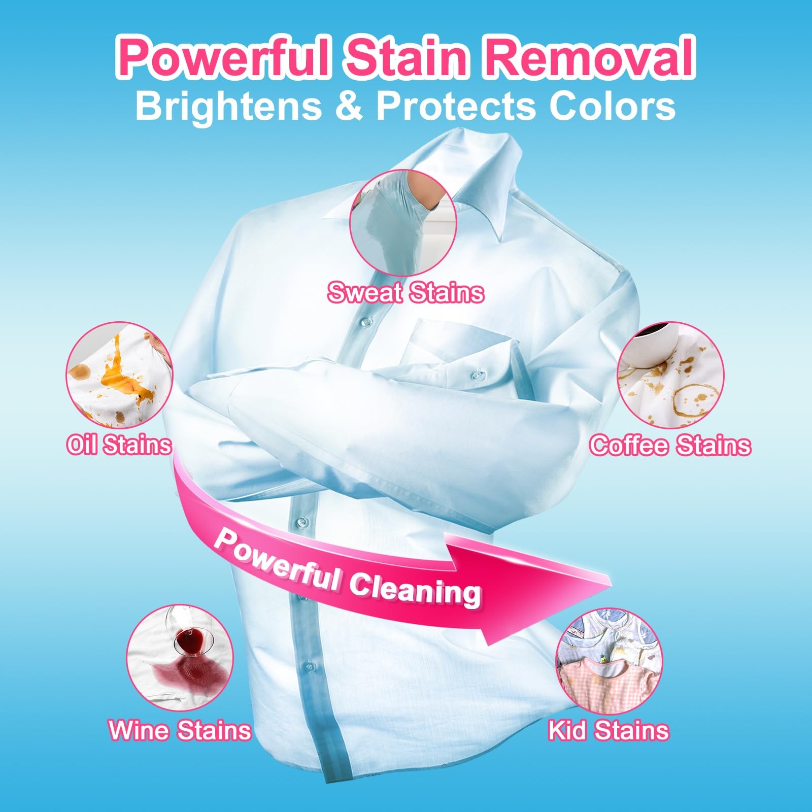 Laundry Detergent Sheets Berry Scent 80 Loads Eco Laundry Soap Washer Sheet, …