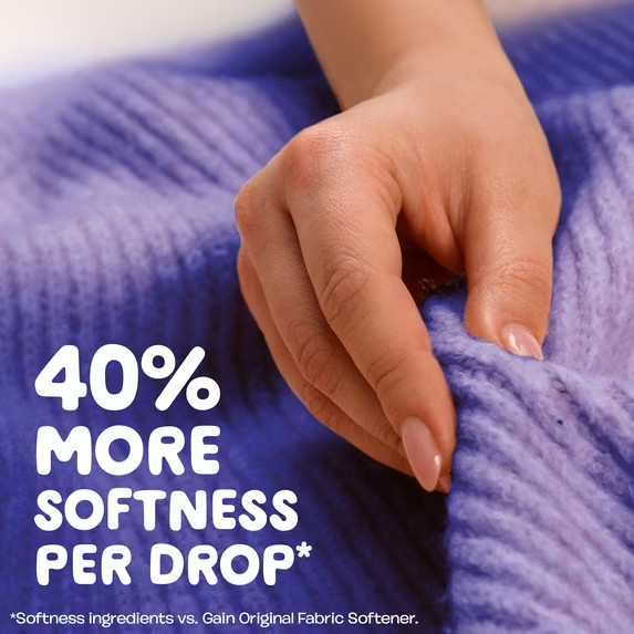 Gain Relax Fabric Softener Dewdrop Dream 101oz 151 Loads- Free Shipping