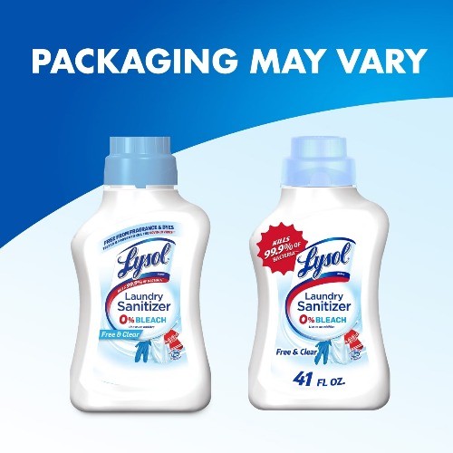 Lysol Laundry Sanitizer Free & Clear